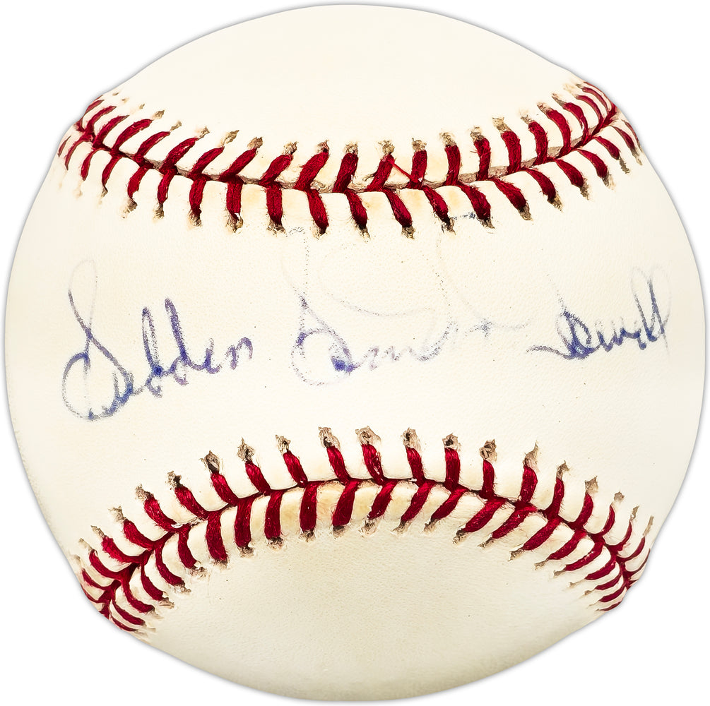 Sudden Sam McDowell Autographed Official AL Baseball Cleveland Indians