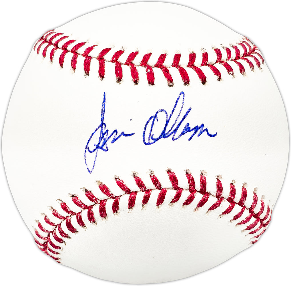 Jim Ollom Autographed Official MLB Baseball Minnesota Twins