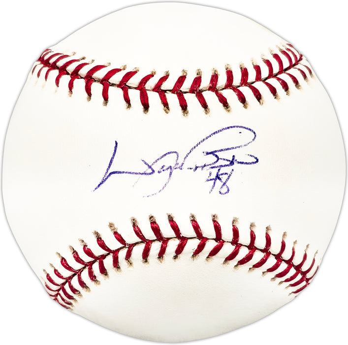 Wayne Franklin Autographed Official MLB Baseball San Francisco Giants, Milwaukee Brewers
