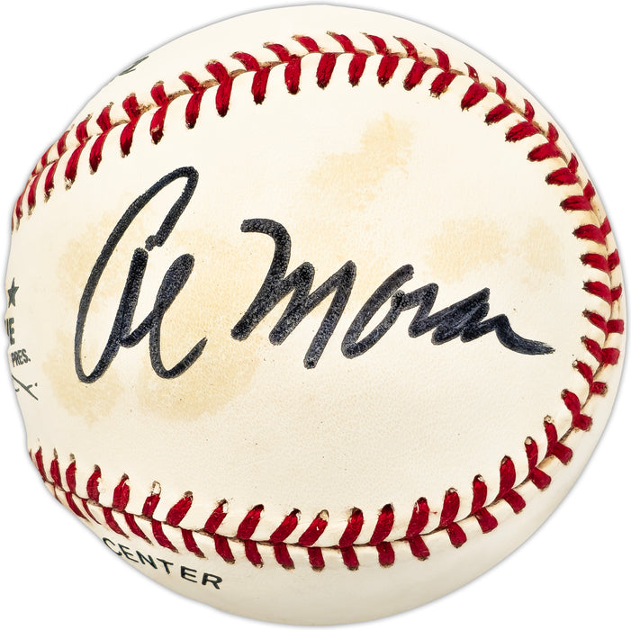 Al Moran Autographed Official NL Baseball New York Mets