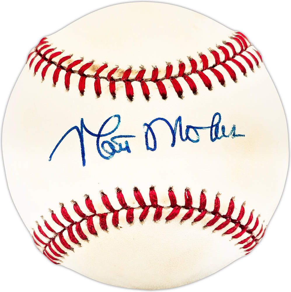 Matt Nokes Autographed Official AL Baseball Detroit Tigers, New York Yankees