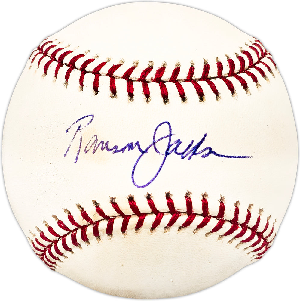 Ransom Jackson Autographed Official MLB Baseball Chicago Cubs, Los Angeles Dodgers