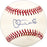 Chris Donnels Autographed Official NL Baseball New York Mets, Houston Astros