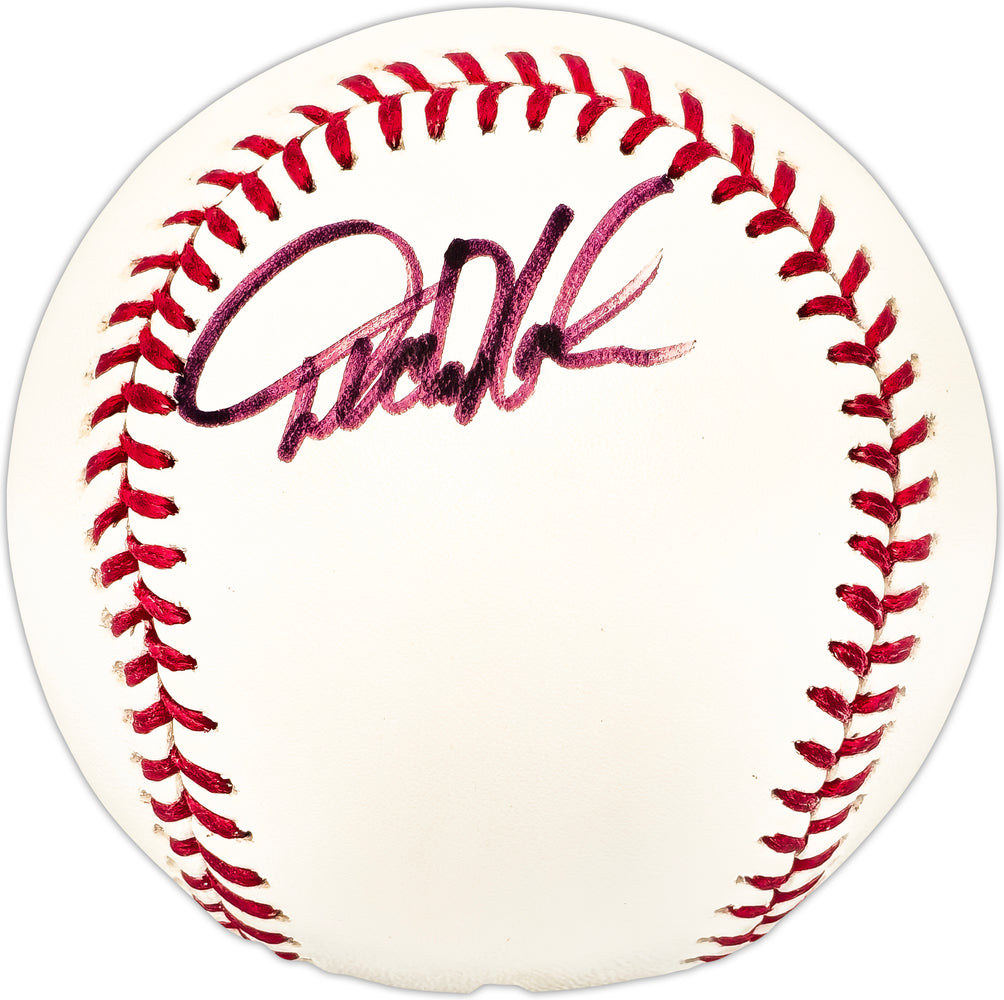 Dickie Noles Autographed Official MLB Baseball Philadelphia Phillies