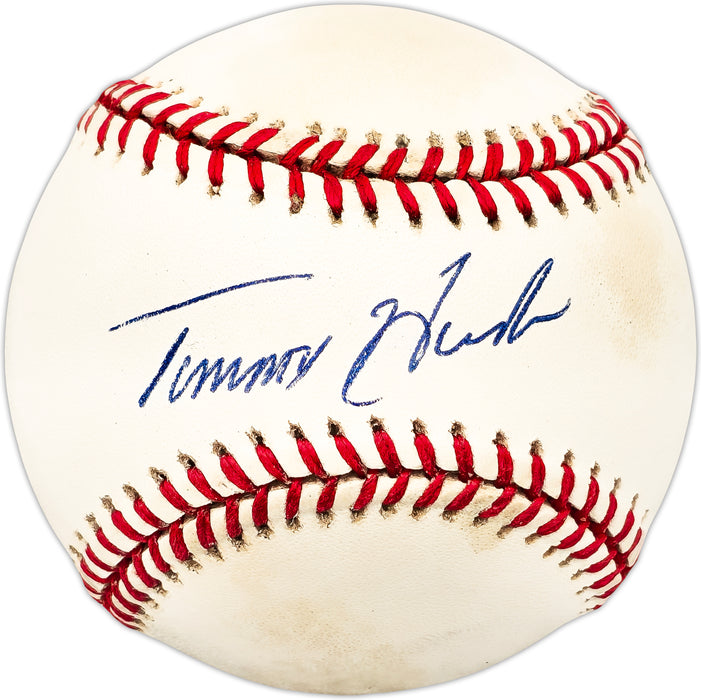 Tommy Harper Autographed Official AL Baseball Boston Red Sox