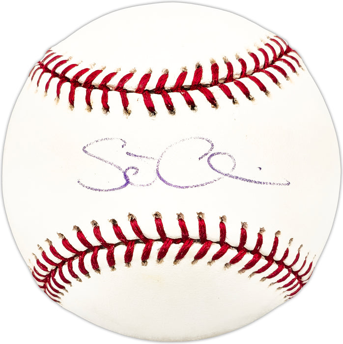 Scott Chiasson Autographed Official MLB Baseball Chicago Cubs