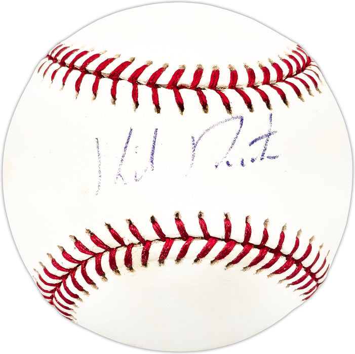 Kirk Rueter Autographed Official MLB Baseball San Francisco Giants