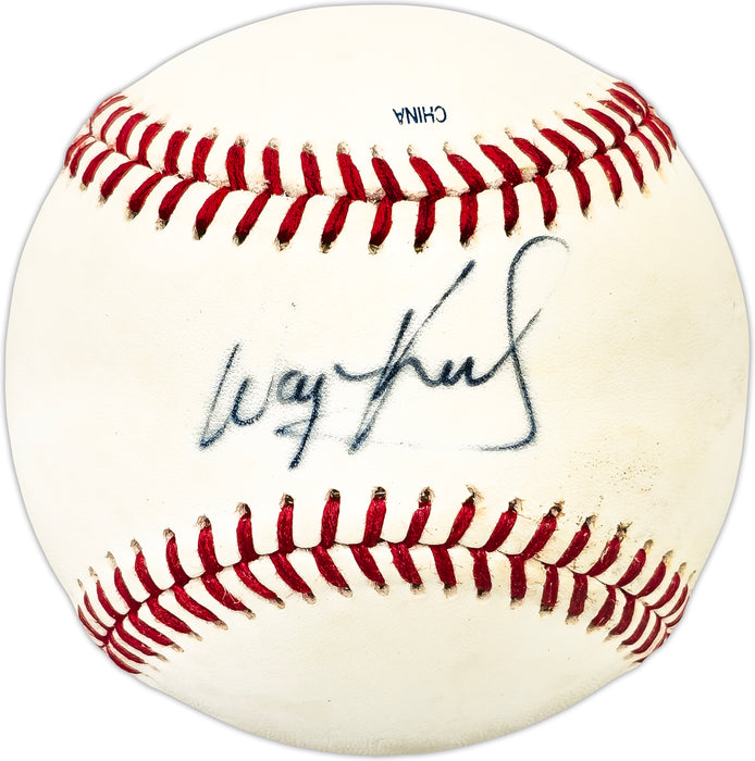 Wayne Kirby Autographed Official Minor League Baseball Cleveland Indians, Los Angeles Dodgers