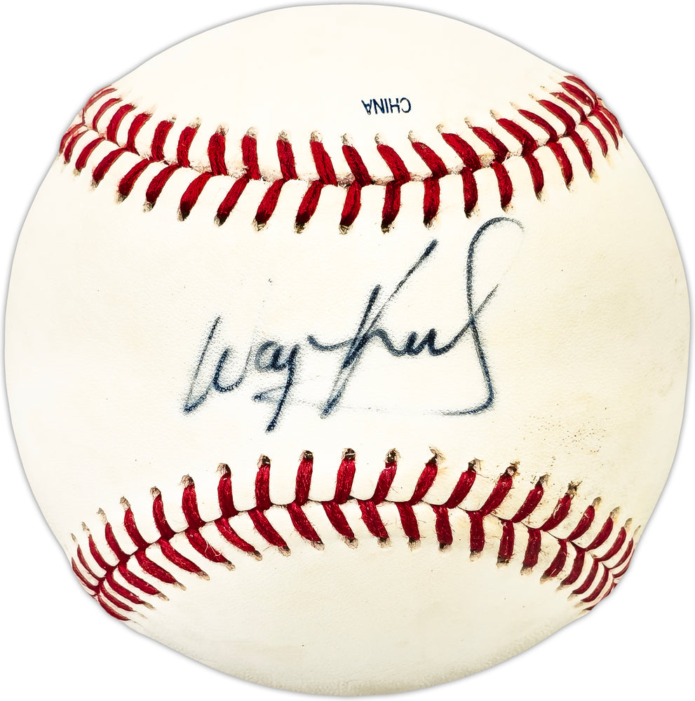 Wayne Kirby Autographed Official Minor League Baseball Cleveland Indians, Los Angeles Dodgers