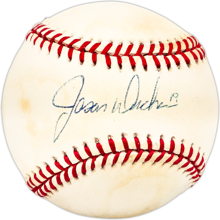 Jason Dickson Autographed Official AL Baseball California Angels