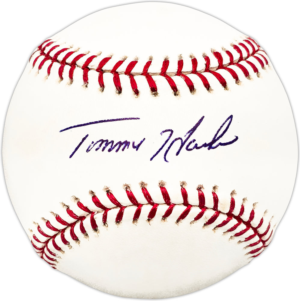 Tommy Harper Autographed Official MLB Baseball Boston Red Sox