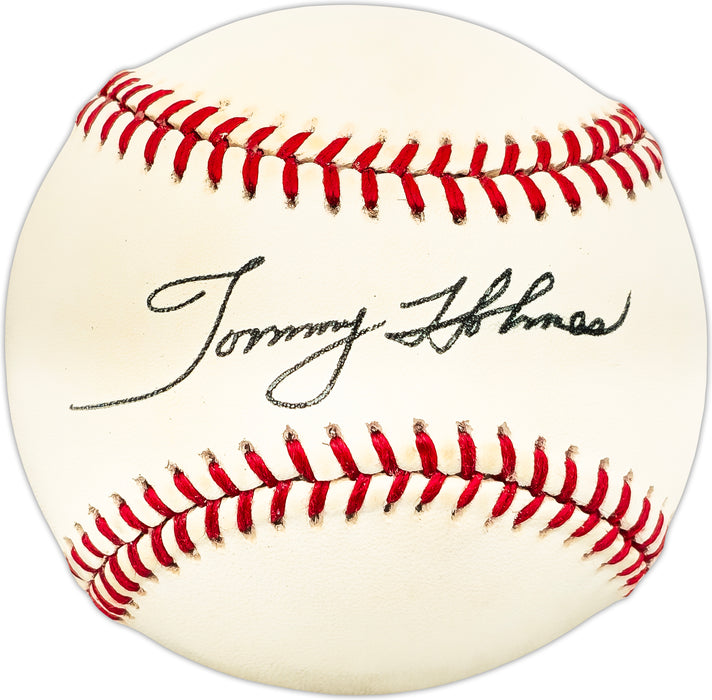 Tommy Holmes Autographed Official NL Baseball Atlanta Braves, Los Angeles Dodgers