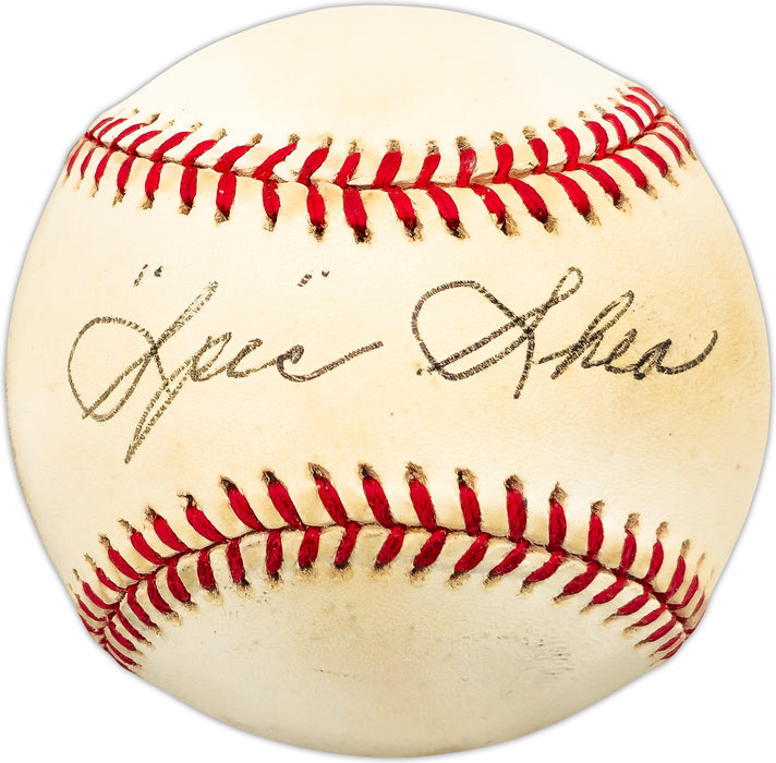 Spec Shea Autographed Official AL Baseball Yankees, Senators