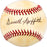 Derrell Griffith Autographed Official NL Baseball Los Angeles Dodgers