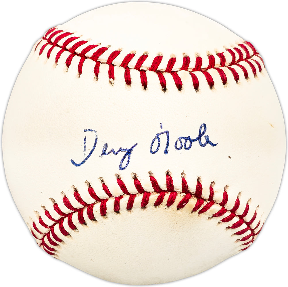 Denny O'Toole Autographed Official AL Baseball Chicago White Sox