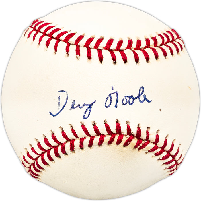 Denny O'Toole Autographed Official AL Baseball Chicago White Sox