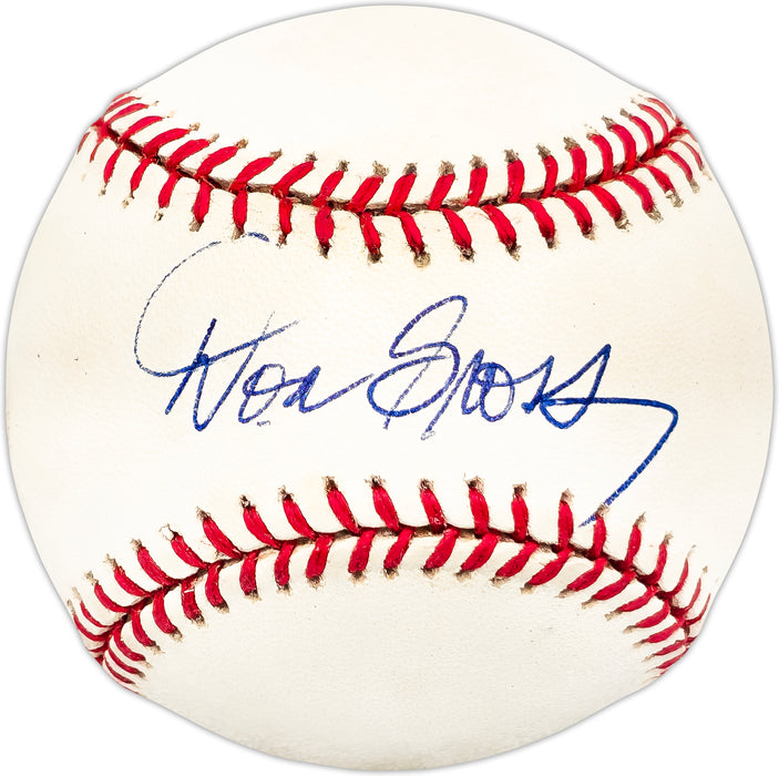 Don Gross Autographed Official NL Baseball Pittsburgh Pirates