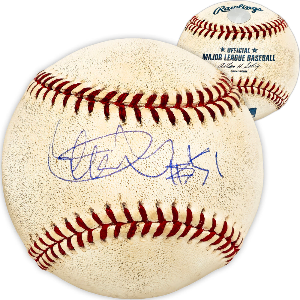 Ichiro Suzuki Autographed Official Game Used MLB Baseball Seattle Mariners "#51" IS Holo