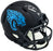Travis Etienne Autographed Jacksonville Jaguars Eclipse Black Speed Mini Helmet Beckett BAS Witness