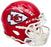 George Karlaftis Autographed Kansas City Chiefs Red Speed Mini Helmet "2x SB Champs" Beckett BAS Witness