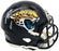Travis Etienne Autographed Jacksonville Jaguars Black Speed Mini Helmet JSA
