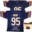Chicago Bears Richard Dent Autographed Dark Blue Jersey With Stats Beckett BAS Witness