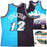 Utah Jazz John Stockton Autographed Blue & Purple Authentic Mitchell & Ness 1996-97 Hardwood Classic Swingman Split Jersey Size XL Beckett BAS Witness