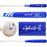 Josh Jung Autographed Blue & White Marucci Player Model Baseball Bat Texas Rangers Beckett BAS Witness
