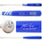 Marcus Semien Autographed Blue & White Marucci Player Model Baseball Bat Texas Rangers "23 WS Champs" Beckett BAS Witness