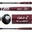 Josh Jung Autographed Maroon & Navy Marucci Player Model Baseball Bat Texas Rangers "23 WS Champs" Beckett BAS Witness