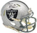 Tim Brown Autographed Los Angeles Raiders Silver Speed Mini Helmet Beckett BAS Witness
