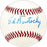 Ed Moe Burtschy Autographed Official League Baseball Philadelphia A's Beckett BAS QR #BM25050