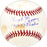 Hugh Laurin Pepper Autographed Official MLB Baseball Pittsburgh Pirates "1954-57 Pirates" Beckett BAS QR #BM25064