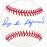 Drungo Hazewood Autographed Official MLB Baseball Baltimore Orioles Beckett BAS QR #BM25083