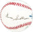 Russ Sullivan Autographed Official MLB Baseball Detroit Tigers Beckett BAS QR #BM25086