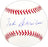 Ted Schreiber Autographed Official MLB Baseball New York Mets Beckett BAS QR #BM25118