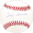 Carl Thomas Autographed Official MLB Baseball Cleveland Indians Beckett BAS QR #BM25120