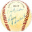 Bruce Benedict Autographed Official NL Baseball Atlanta Braves "Best Wishes " Beckett BAS QR #BM25160