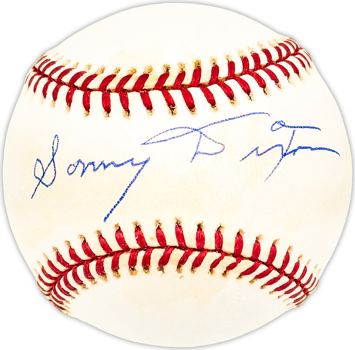 Sonny Dixon Autographed Official AL Baseball Yankees, Senators Beckett BAS QR #BM25541