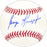George Lauzerique Autographed Official MLB Baseball Oakland A's Beckett BAS QR #BM25736