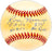 Ron Necciai Autographed Official NL Baseball Pittsburgh Pirates "5-13-52 27 K's No Hits No Runs" Beckett BAS QR #BM25760