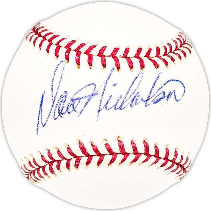 Dave Nicholson Autographed Official MLB Baseball Baltimore Orioles, Chicago White Sox Beckett BAS QR #BM25321