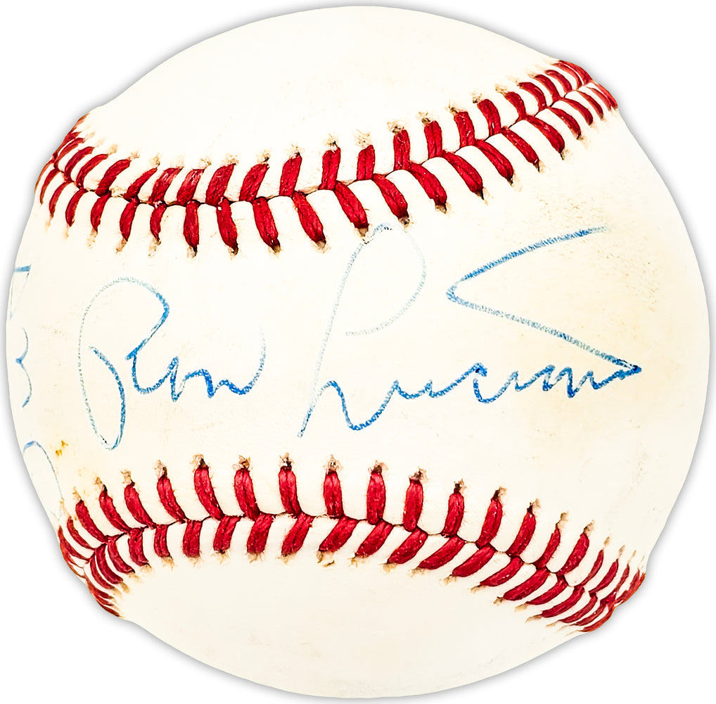 Ron Luciano Autographed Official AL Baseball Umpire "You Are Out Out Out" Beckett BAS QR #BM25001