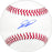 Sebastian Walcott Autographed Official MLB Baseball Texas Rangers Beckett BAS Witness