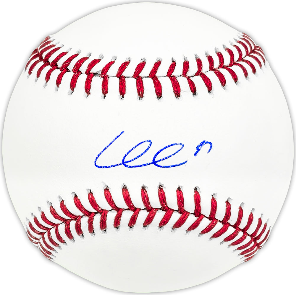 Jung Hoo Lee Autographed Official MLB Baseball San Francisco Giants Signed In English Beckett BAS Witness