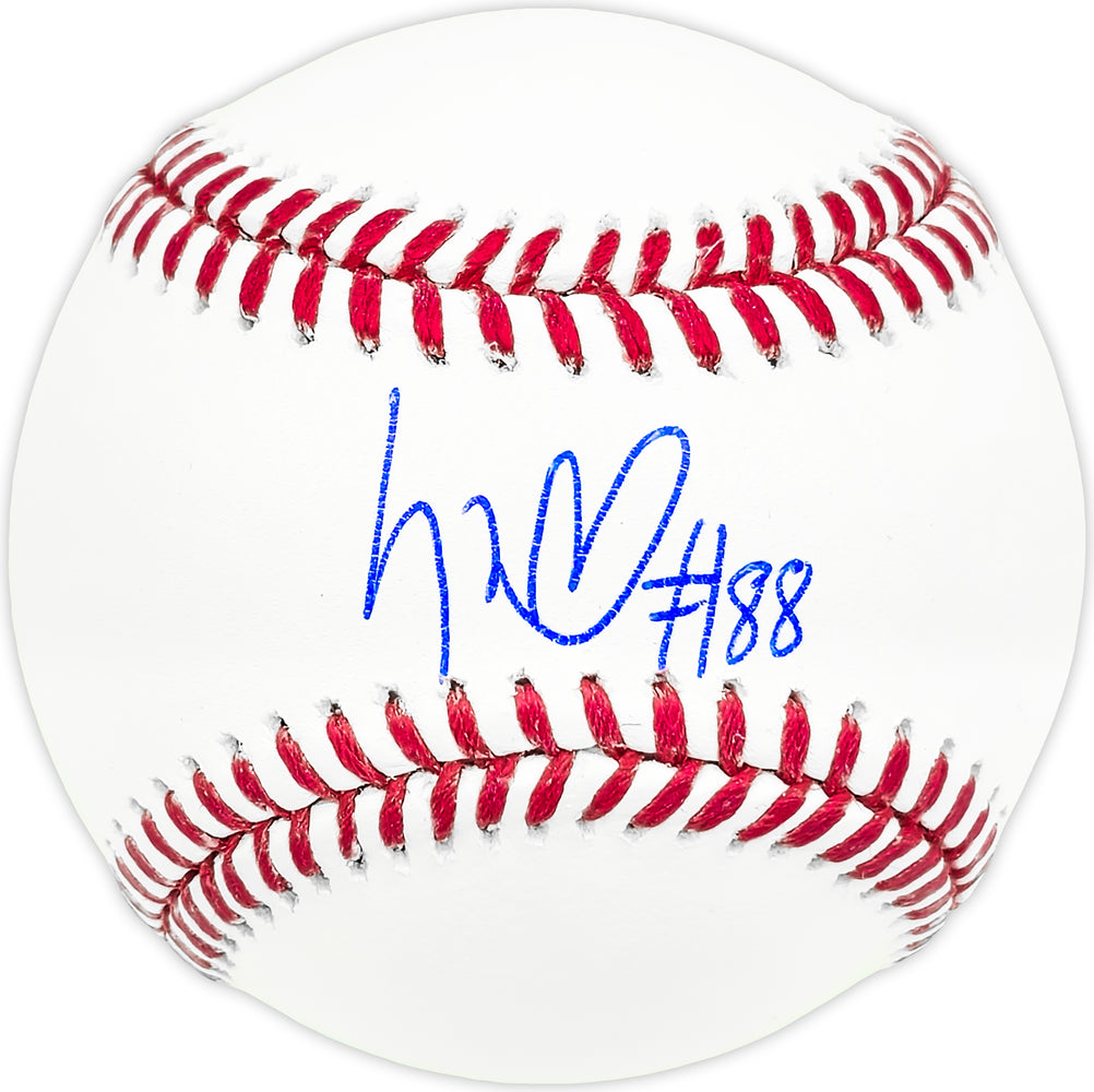 Luis Robert Jr. Autographed Official MLB Baseball Chicago White Sox Beckett BAS Witness