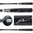 Sebastian Walcott Autographed Black Rawlings Adirondack Baseball Bat Texas Rangers Beckett BAS Witness