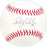 Randy Wells Autographed Official MLB Baseball Chicago Cubs