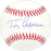 Tripp Cromer Autographed Official MLB Baseball St. Louis Cardinals, Los Angeles Dodgers