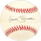 Spider Jorgensen Autographed Official NL Baseball Los Angeles Dodgers, San Francisco Giants
